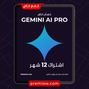اشتراك Gemini Pro لمدة 12 شهر | حساب شخصي